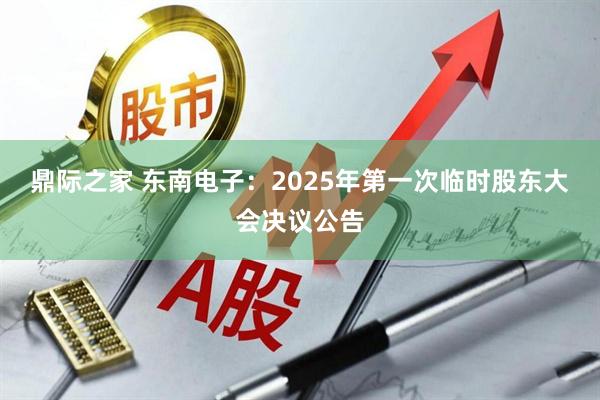 鼎际之家 东南电子：2025年第一次临时股东大会决议公告